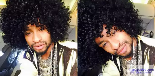 Checkout This Photos Of Denrele As He Dazzles In Curly Hair